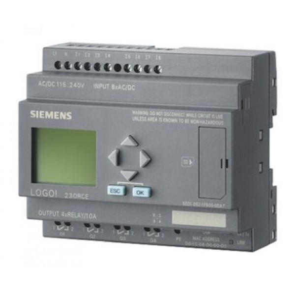 Siemens LOGO PLC CPU (6ED1 052-1FB00-0BA7)